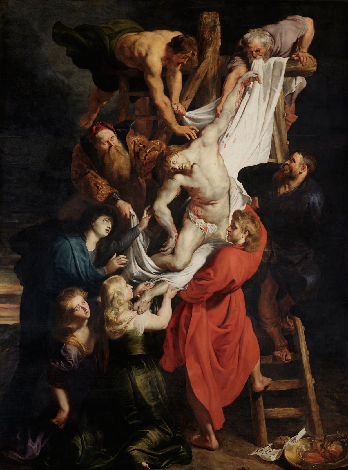 El descenso de la cruz por Rubens