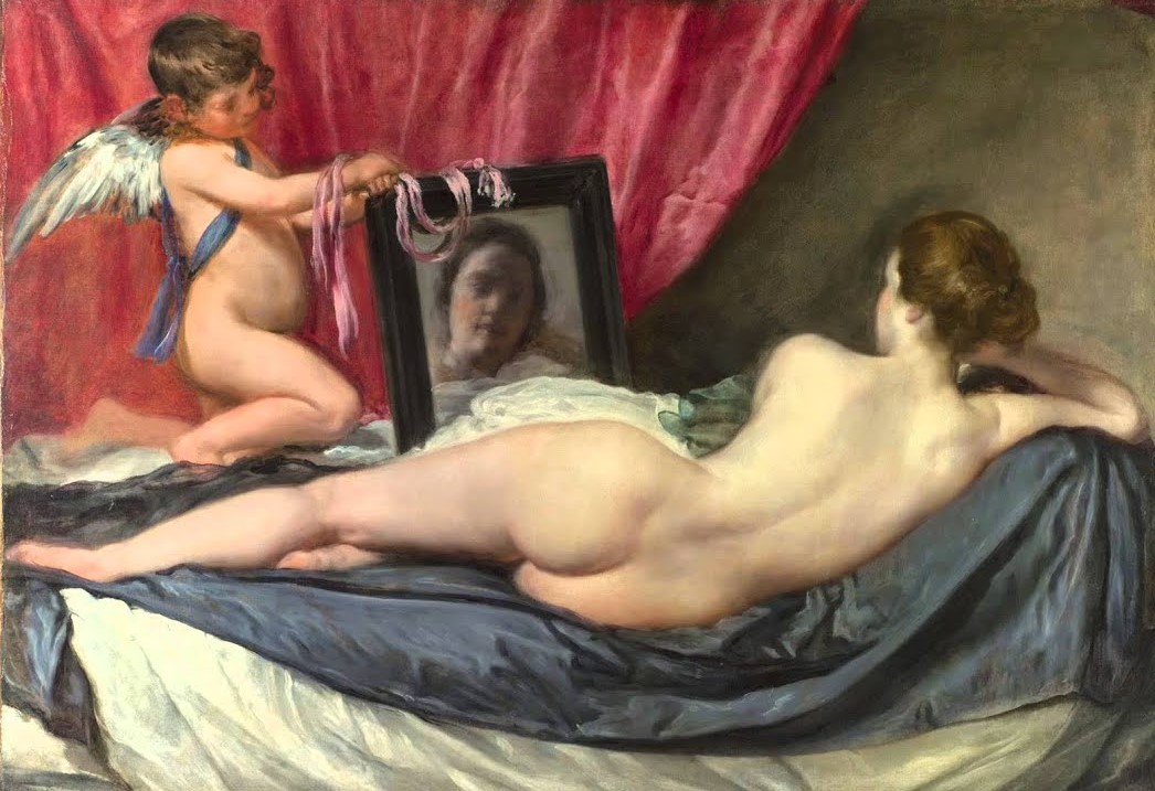 La Venus del espejo por Velazquez