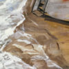 Ashore. Oil on canvas. Size 24x30 in. 2019 - Image 4