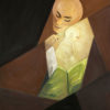 Mother an abstract painting using oil on canvas