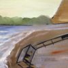 Ashore. Oil on canvas. Size 24x30 in. 2019 - Image 2